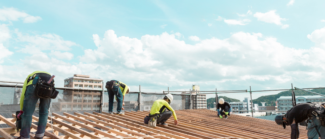 快適と安心を両立する､高性能な住まい 施工中写真